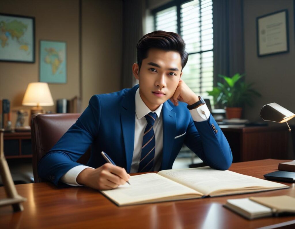 ภาพเมืองไซเบอร์พังค์ที่สมจริงปกป้องไฟนีออนและรถฮอเวอร์คาร์