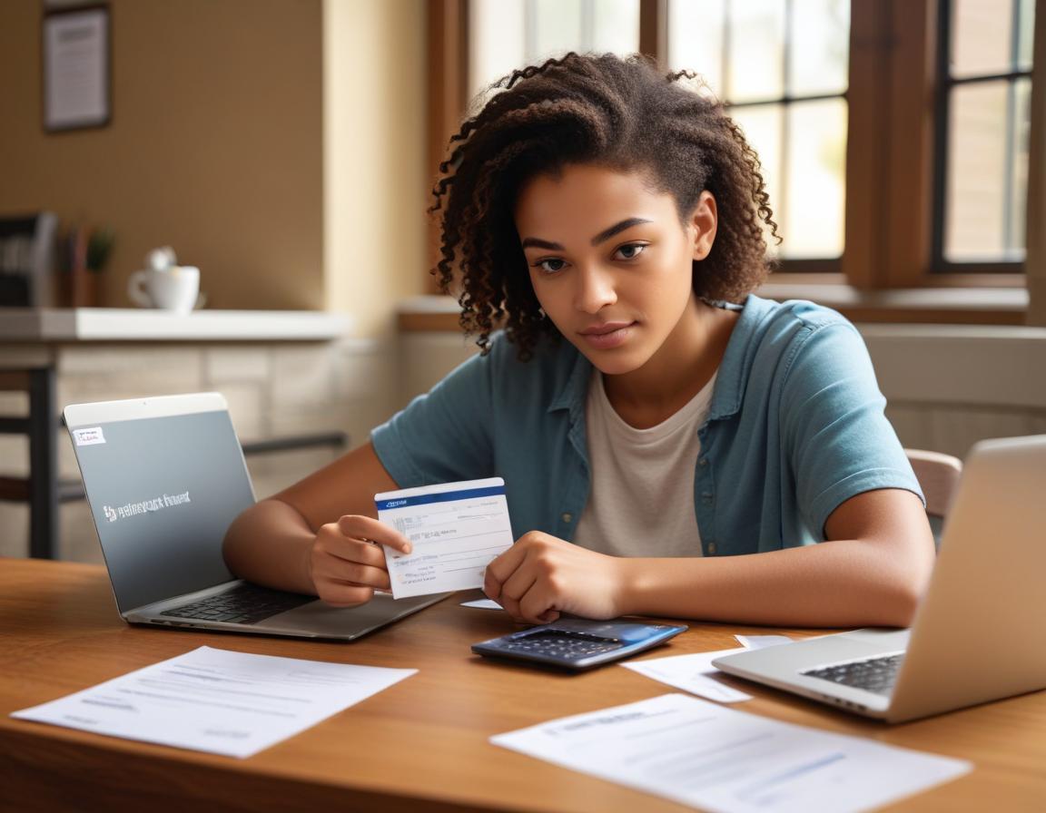 บัตรเครดิต นักเรียน พร้อม เช็คลิสต์ เอกสาร บน โต๊ะ ศึกษา ไม่มี สลิป เงินเดือน วงเงิน สูง