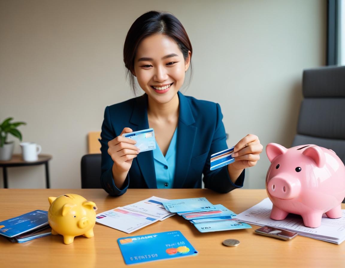 ภาพประกอบแสดงประเภทบัตรเครดิตเพื่อการออมและการสะสมเงิน