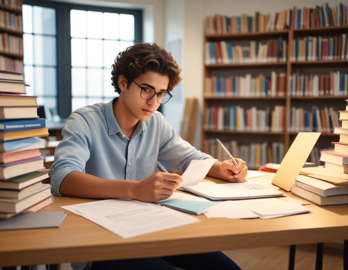 นักเรียน กำลัง จัด ระเบียบ เอกสาร สมัคร บัตรเครดิต ไม่มี สลิป เงินเดือน ใช้ แอป ธนาคาร