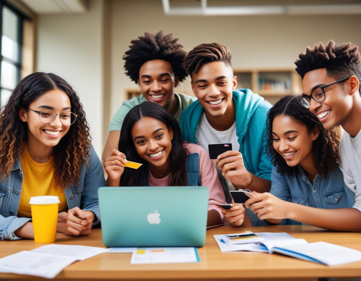 นักเรียนถือบัตรเครดิต พูดถึงค่าใช้จ่ายและวงเงินสูงปีแรก