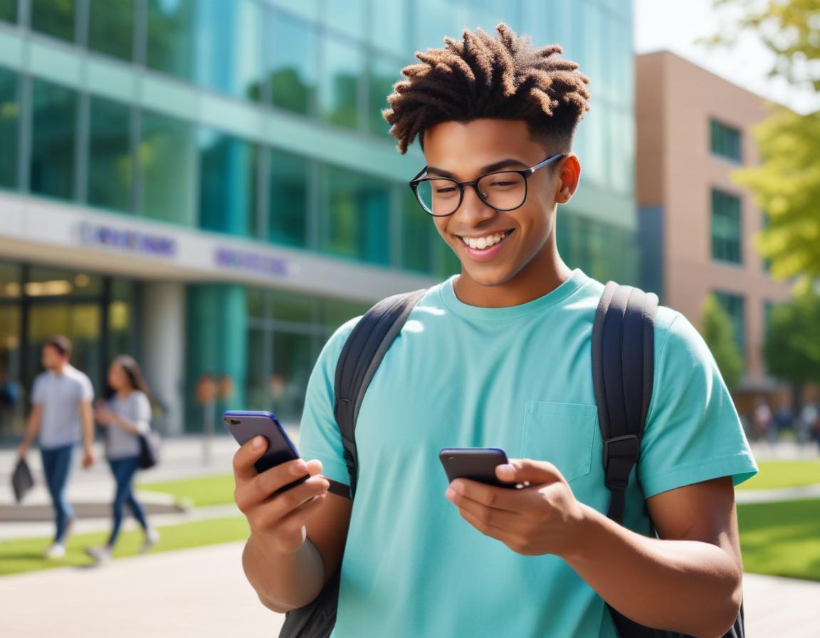 นักเรียนกำลังจัดเอกสาร申请บัตรเครดิตโดยไม่มีสลิปเงินเดือน ใช้แอปธนาคาร