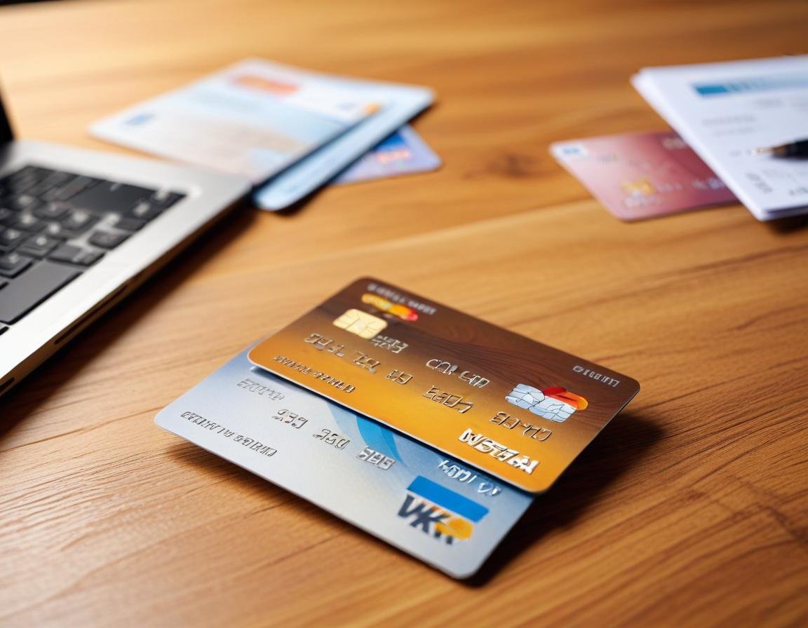 ภาพ ใกล้ ชิด ของ บัตรเครดิต แสดง ความ แตก ต่าง ระหว่าง บัตรเครดิต และ บัตรเดบิต